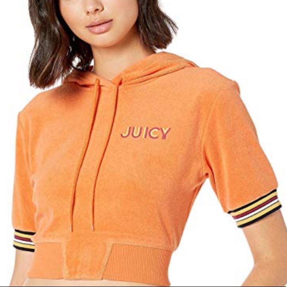Juicy Couture Micro-Terry Hoodie